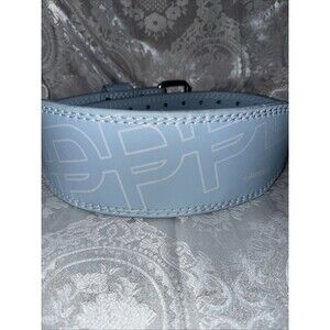 UPPPER Gear Premium Leather Lever belt size Small  Baby Blue